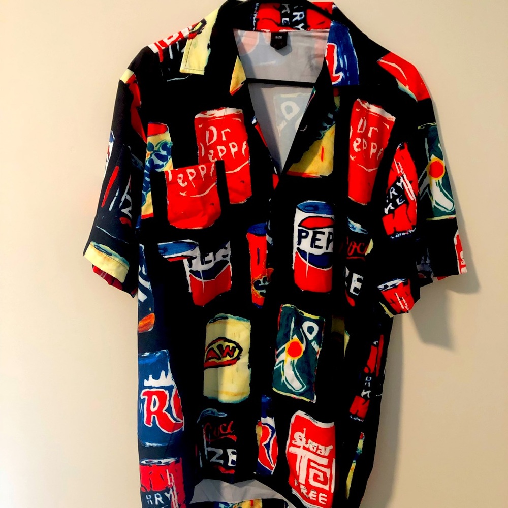 Soda Can Buttondown